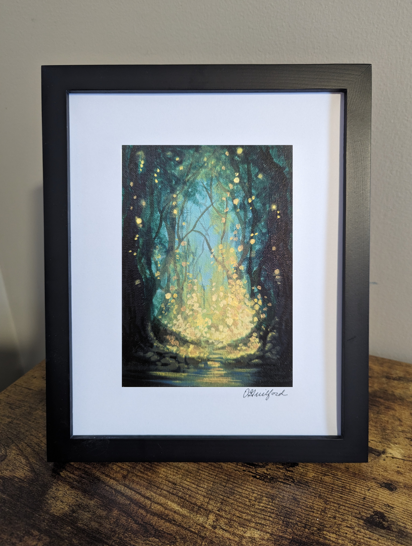 Firefly Forest Print