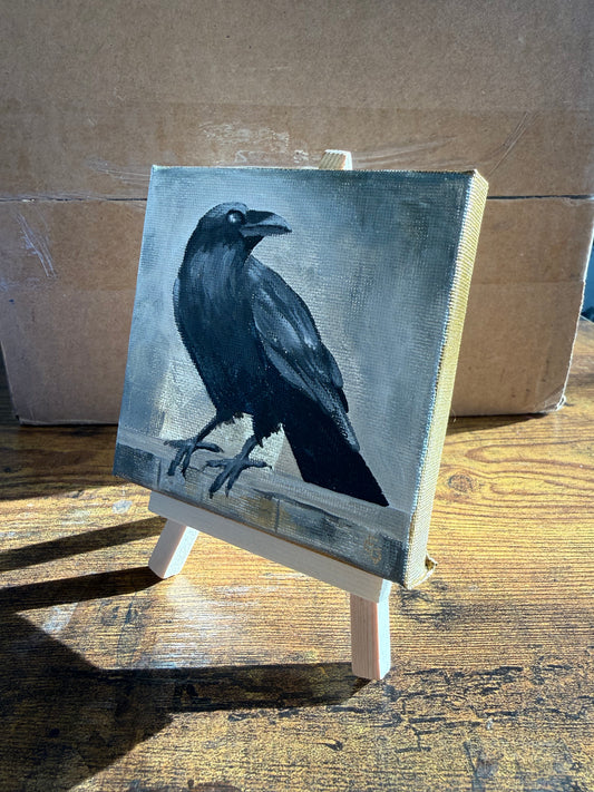 MINI Raven Original Painting Secret Shop