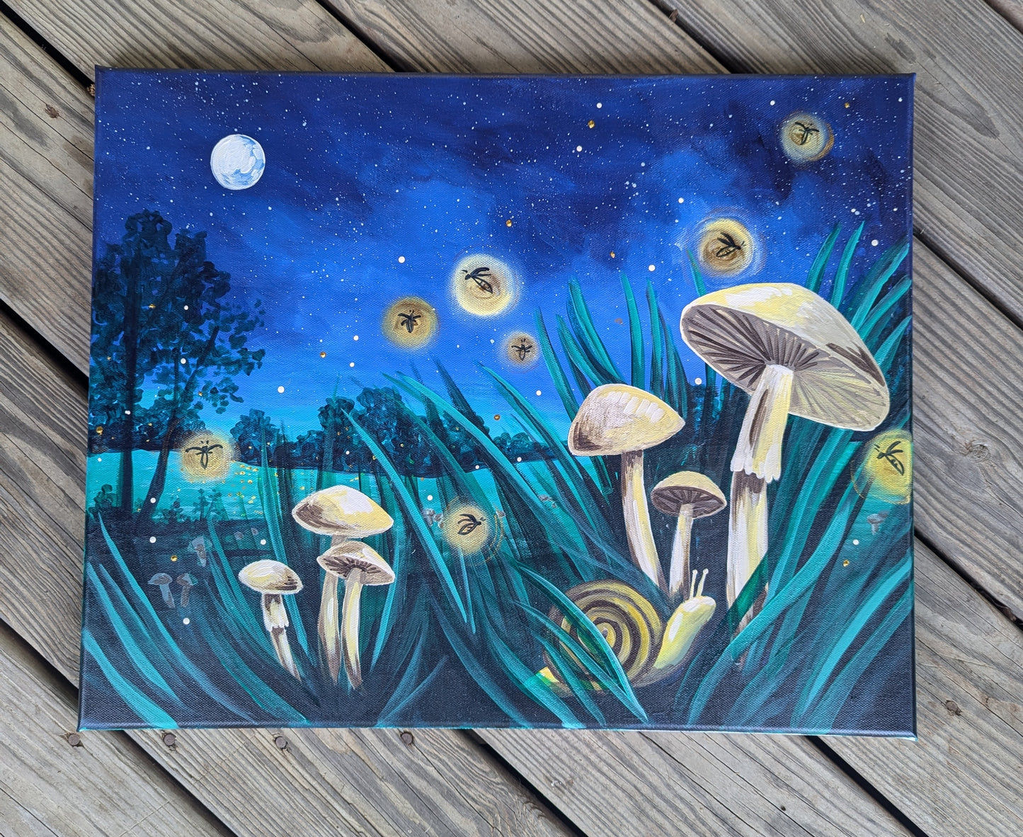 Midnight Mushrooms
