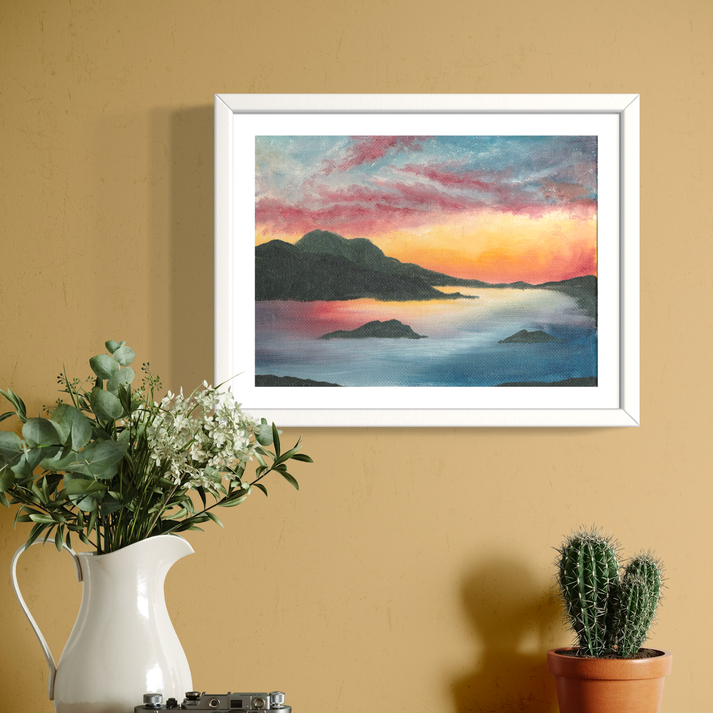 Island Sunset Art Print