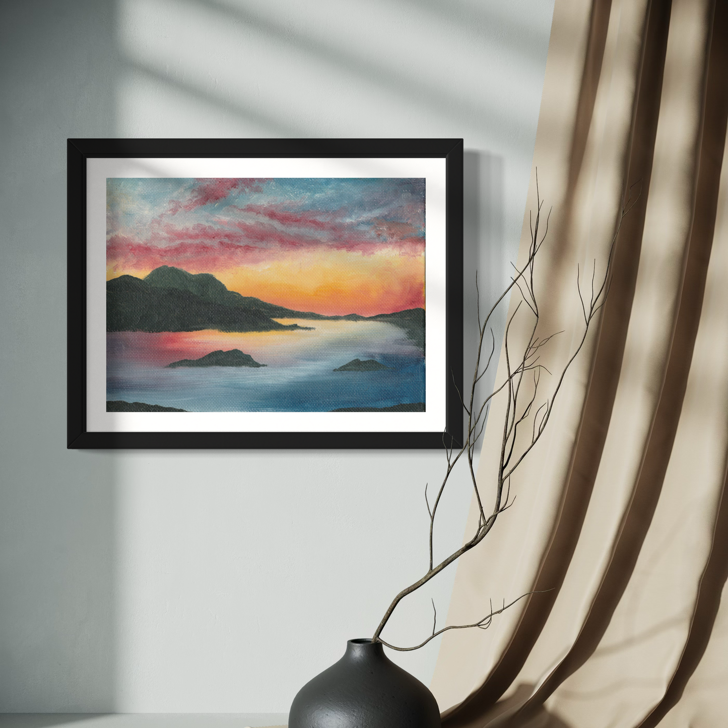 Island Sunset Art Print