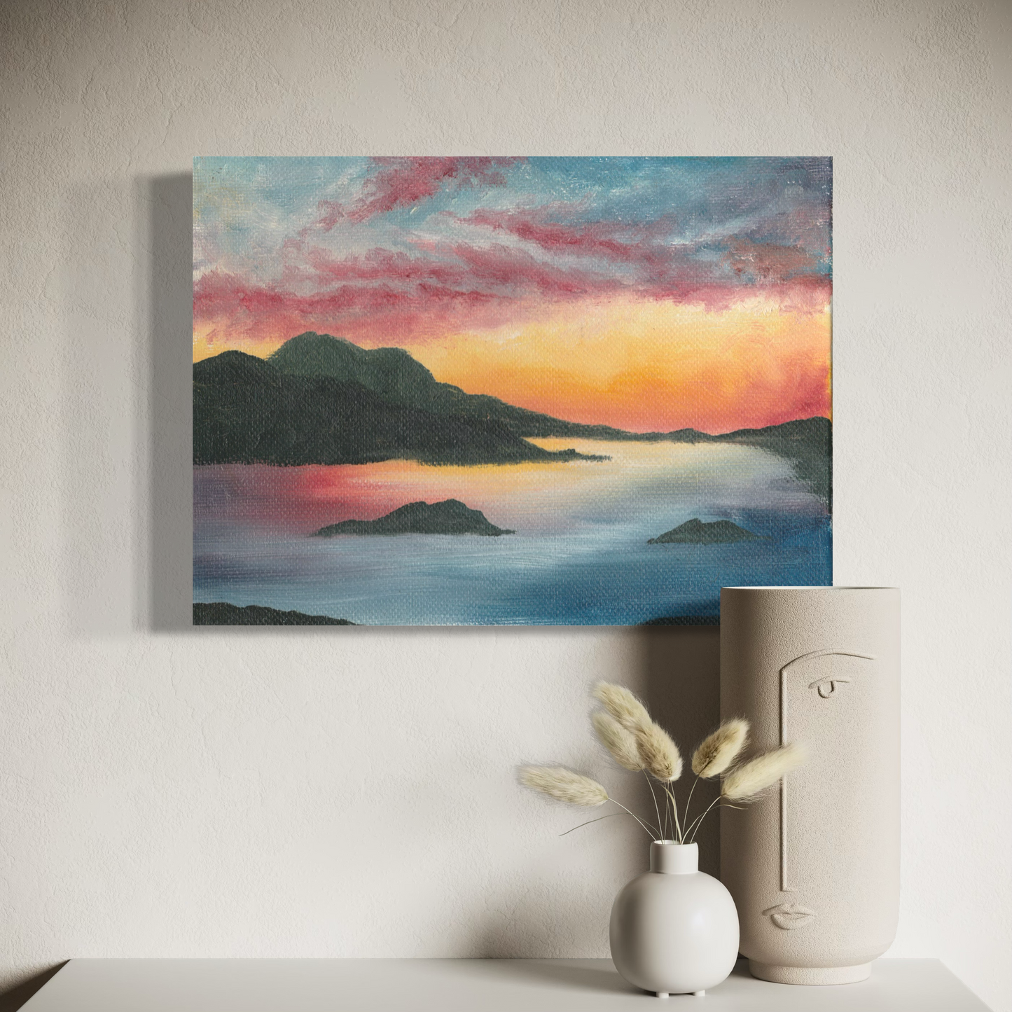 Island Sunset Art Print