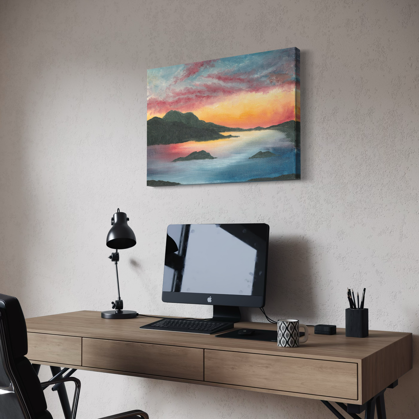 Island Sunset Art Print