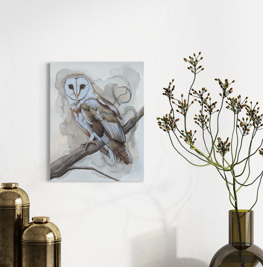 Perception Owl Art Print