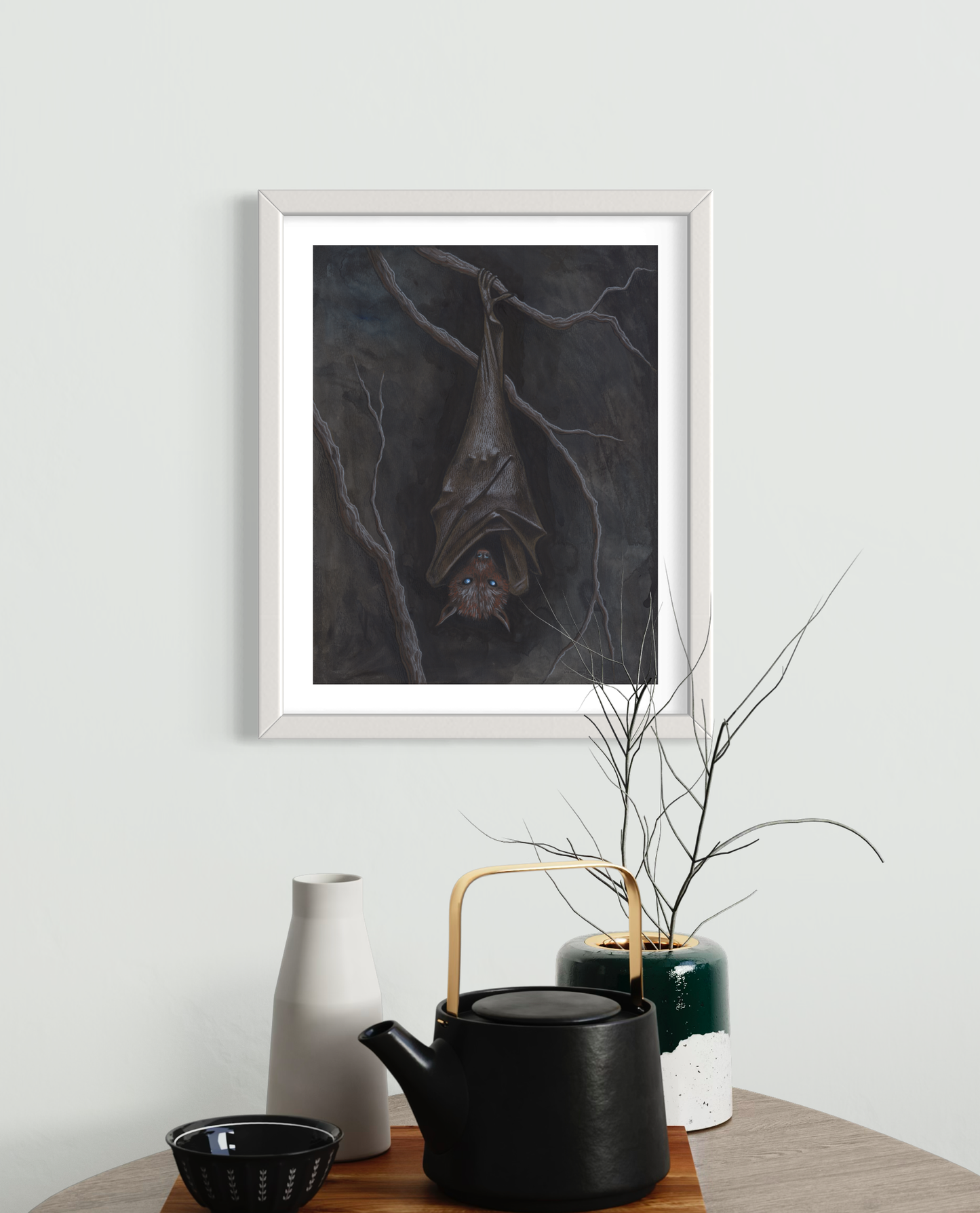 Intuition Bat Art Print