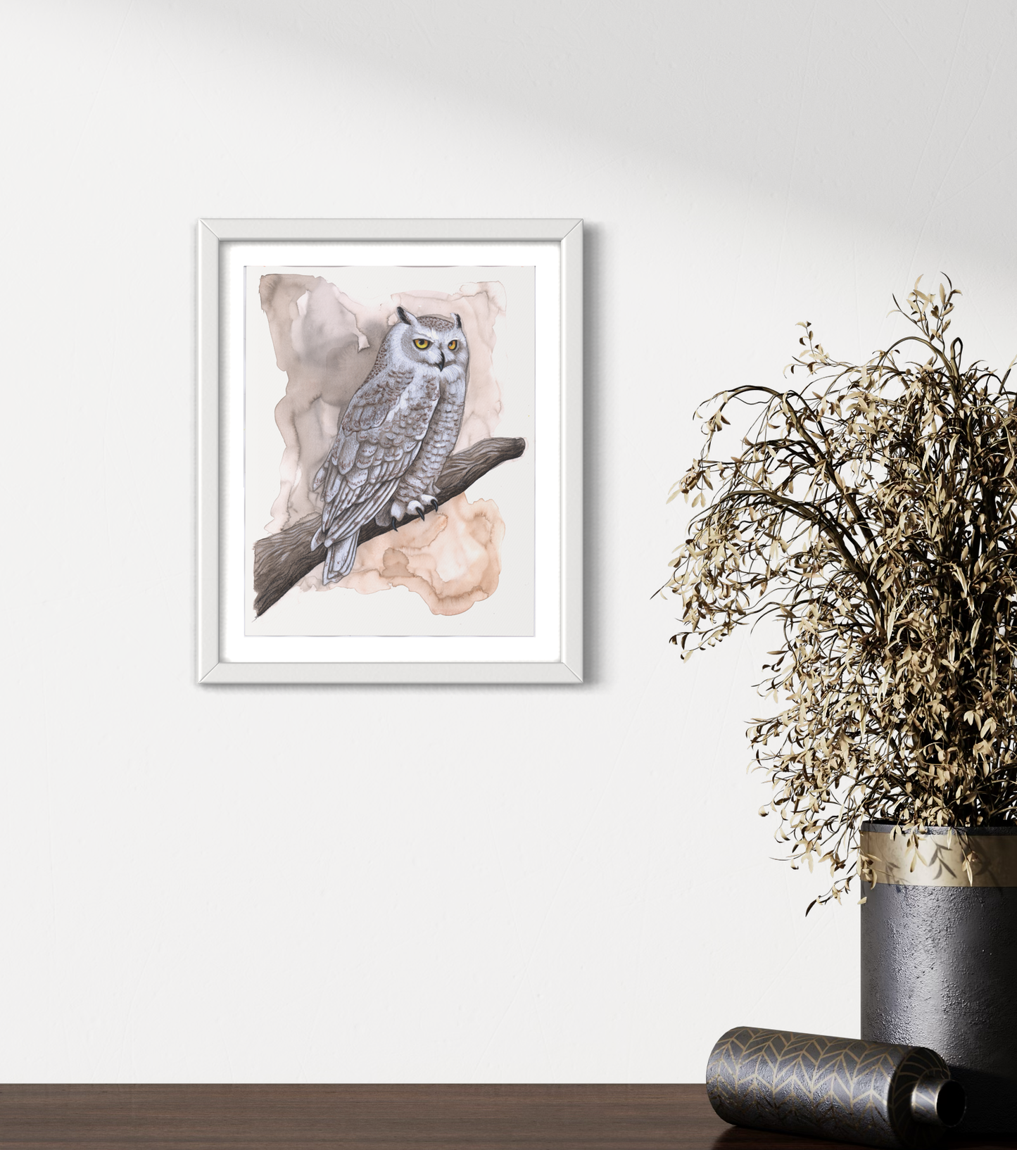 Wisdom Owl Art Print
