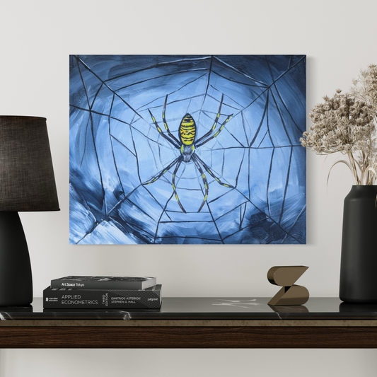 Golden Orb Weaver Art Print