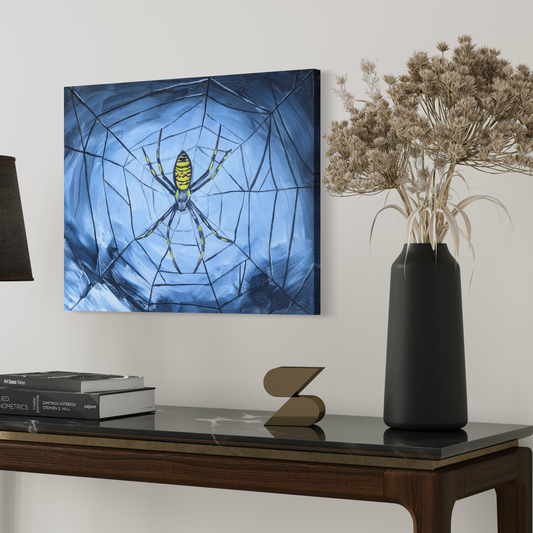 Golden Orb Weaver Art Print