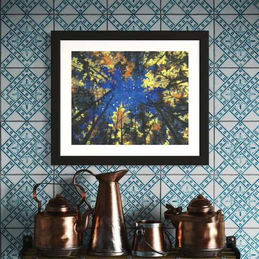 Fall Landscape Art Print