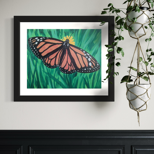 Monarch Butterfly Art Print