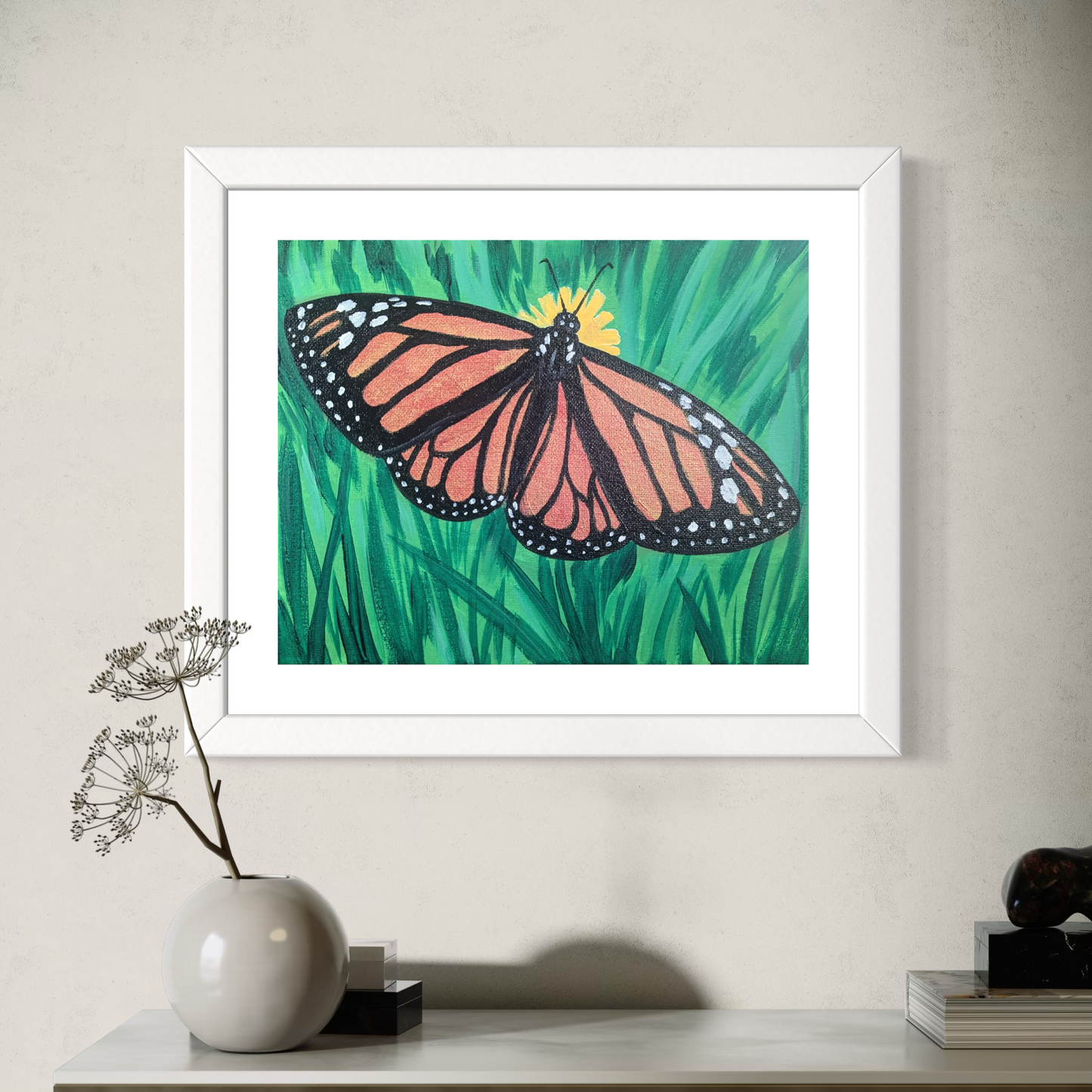 Monarch Butterfly Art Print