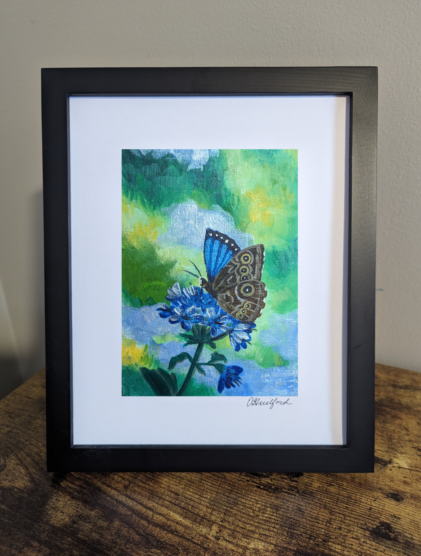 Metallic Butterfly