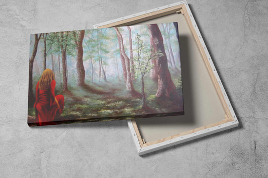 Investigation Canvas Print