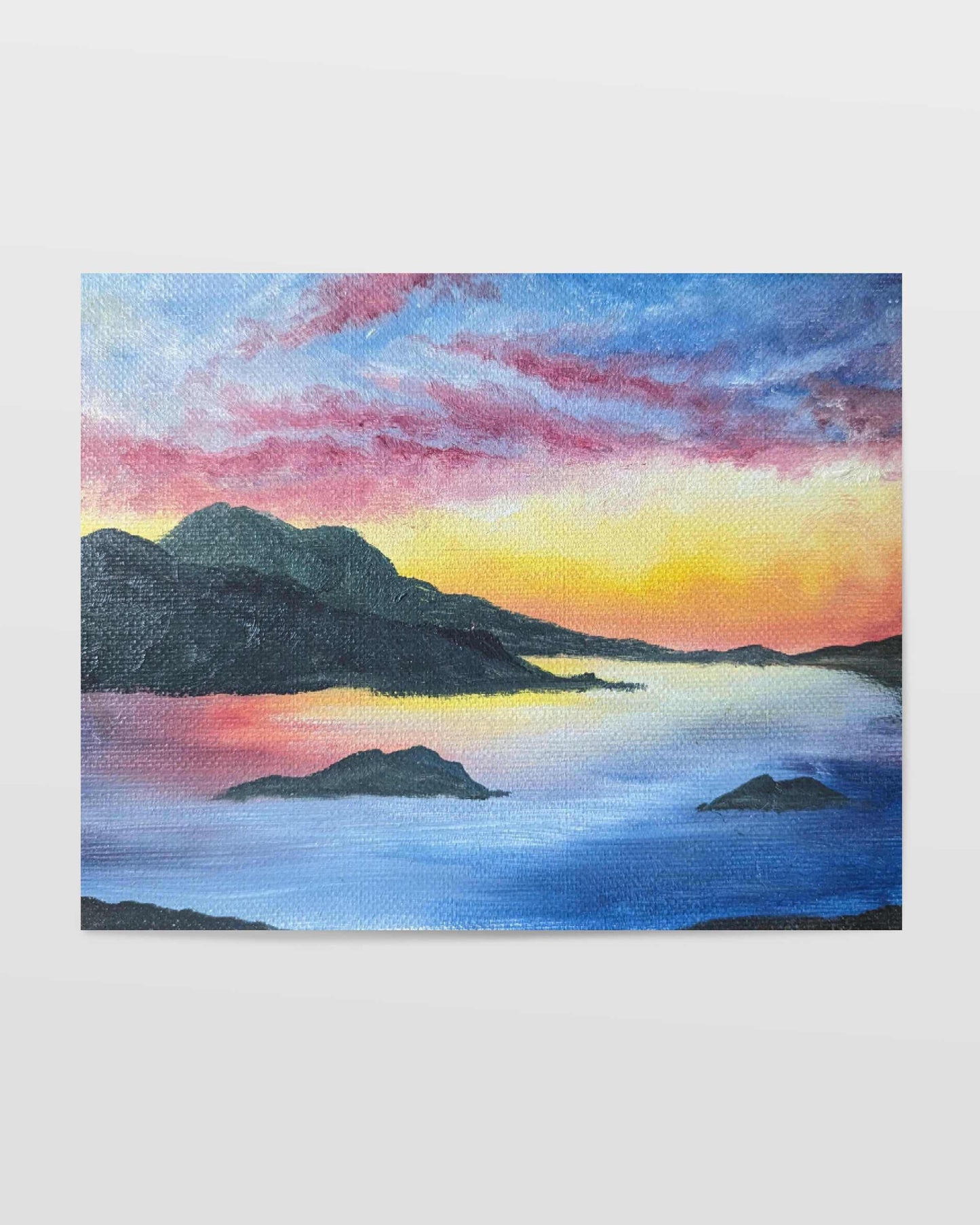 Island Sunset Art Print