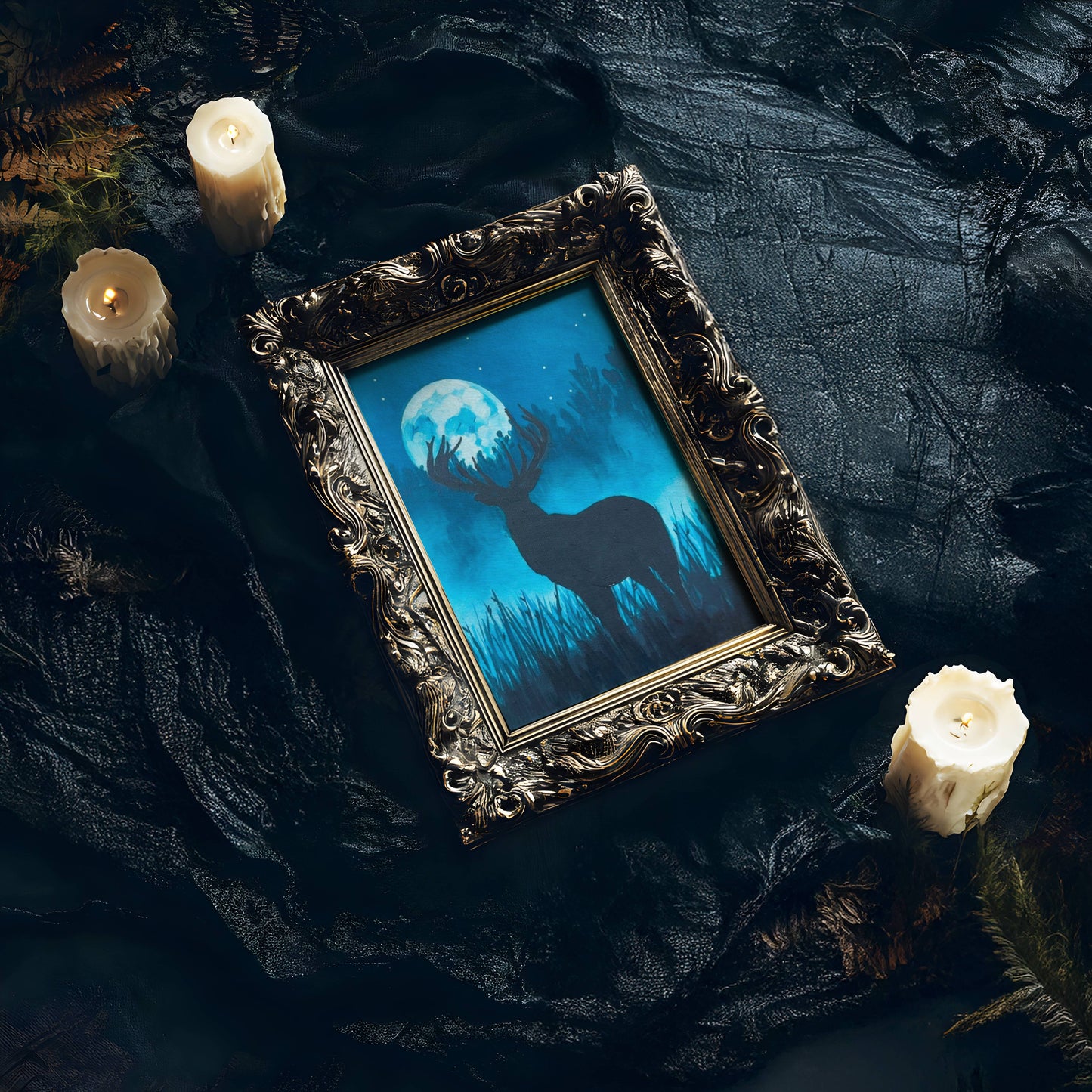 Buck Moon Art Print