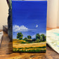 Daytime Moon Art Print