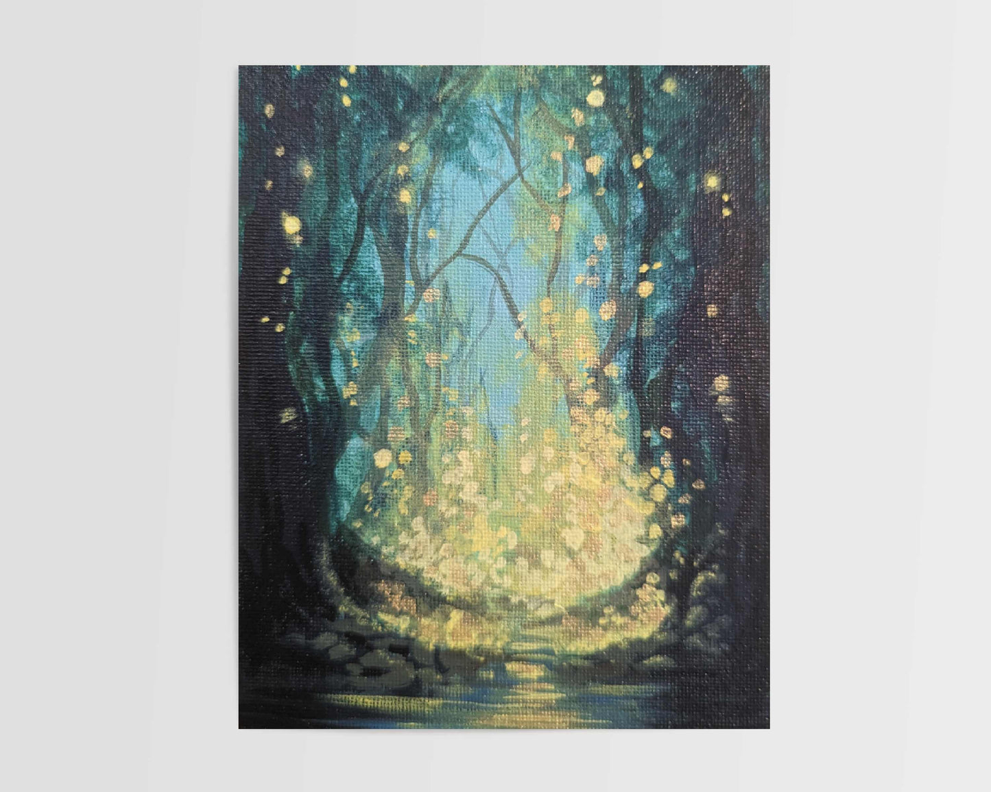 Firefly Forest Print