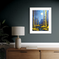 Forest Fireflies Art Print