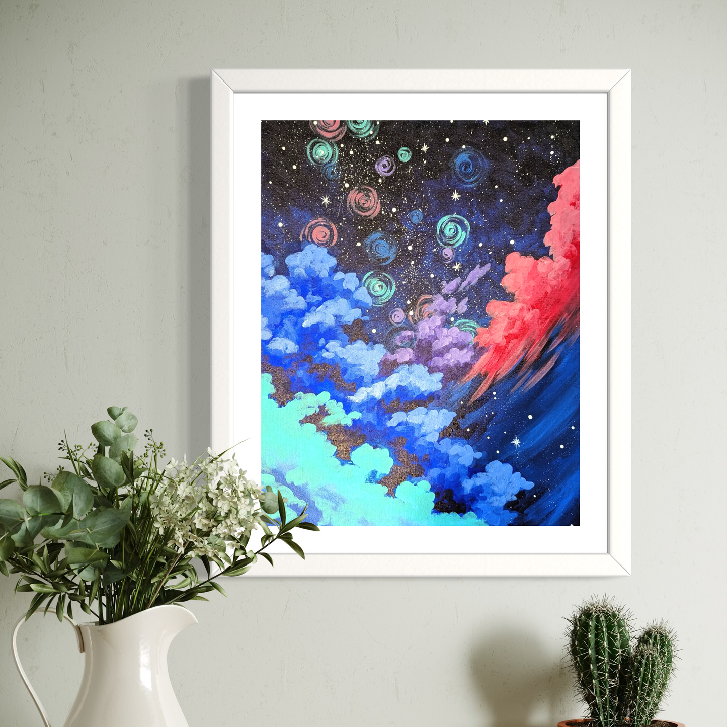 Night Lights Art Print