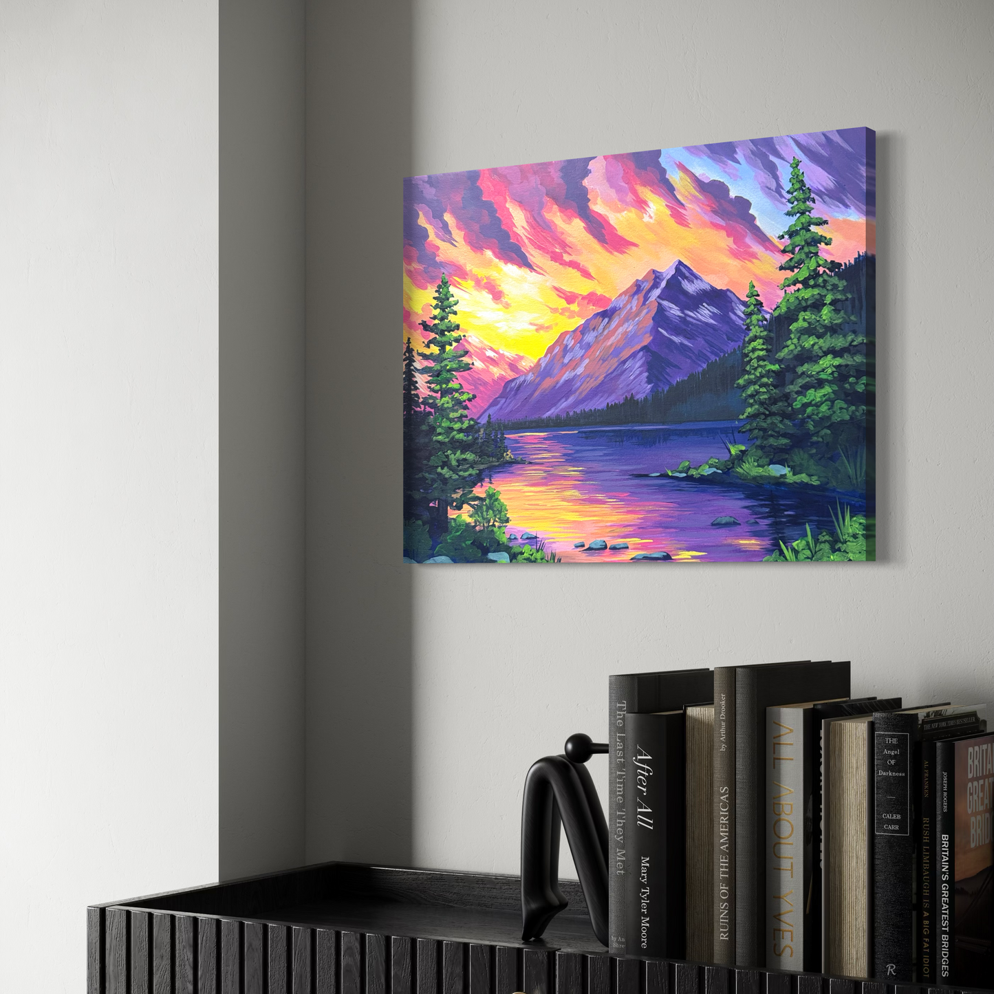 Mountain Sunset Art Print