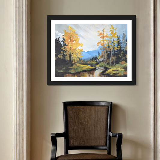 Fall Forest Art Print