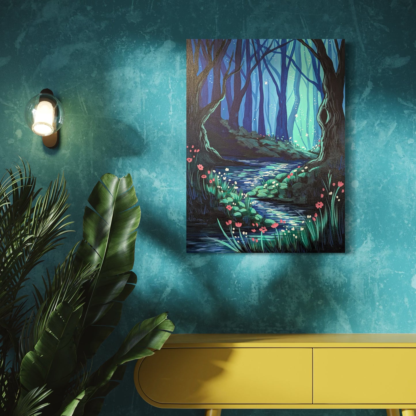 Magical Forest Art Print