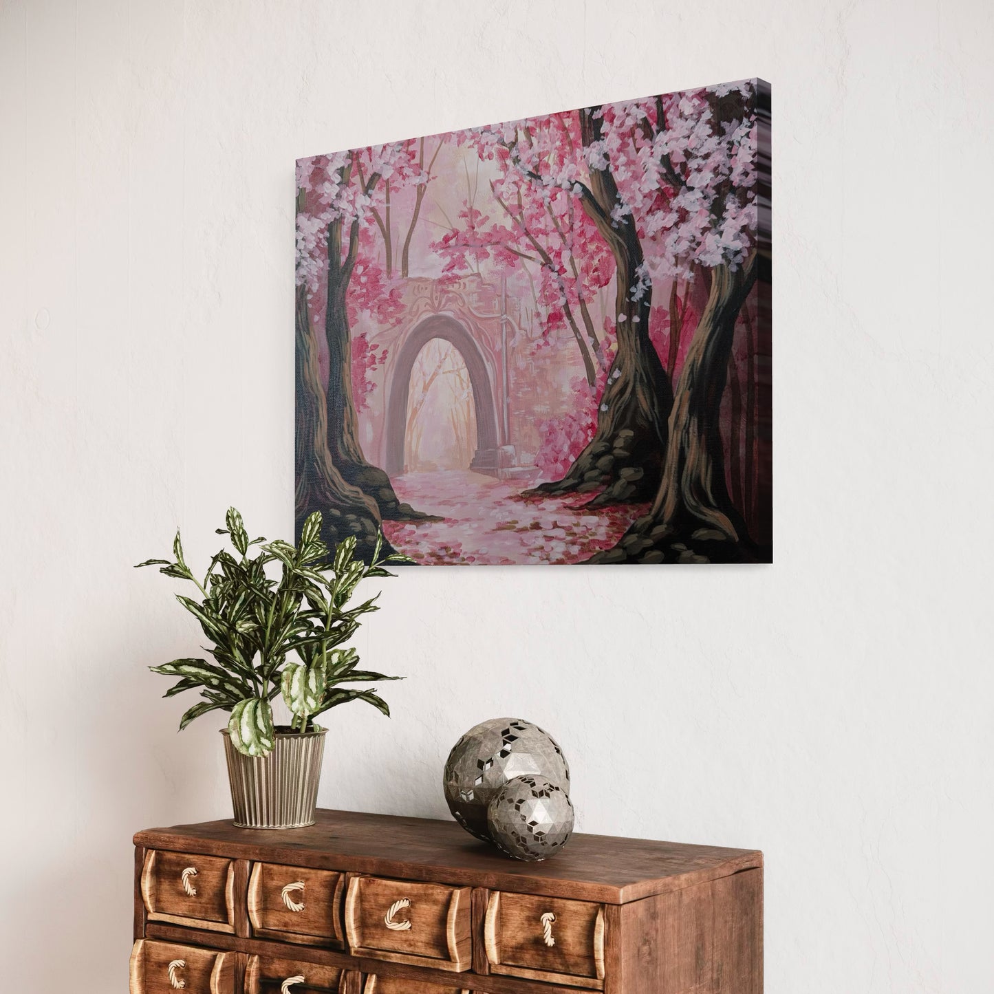 Pink Landscape Art Print