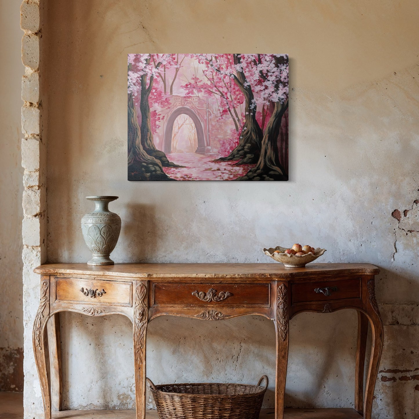 Pink Landscape Art Print