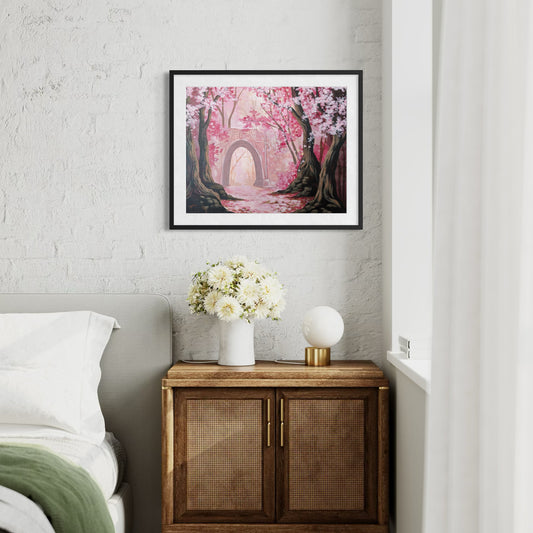 Pink Landscape Art Print