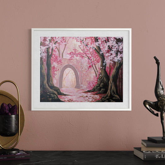 Pink Landscape Art Print
