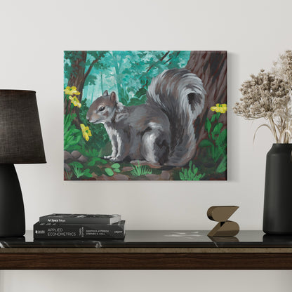 Forest Squirrel Art Print