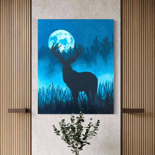 Buck Moon Art Print