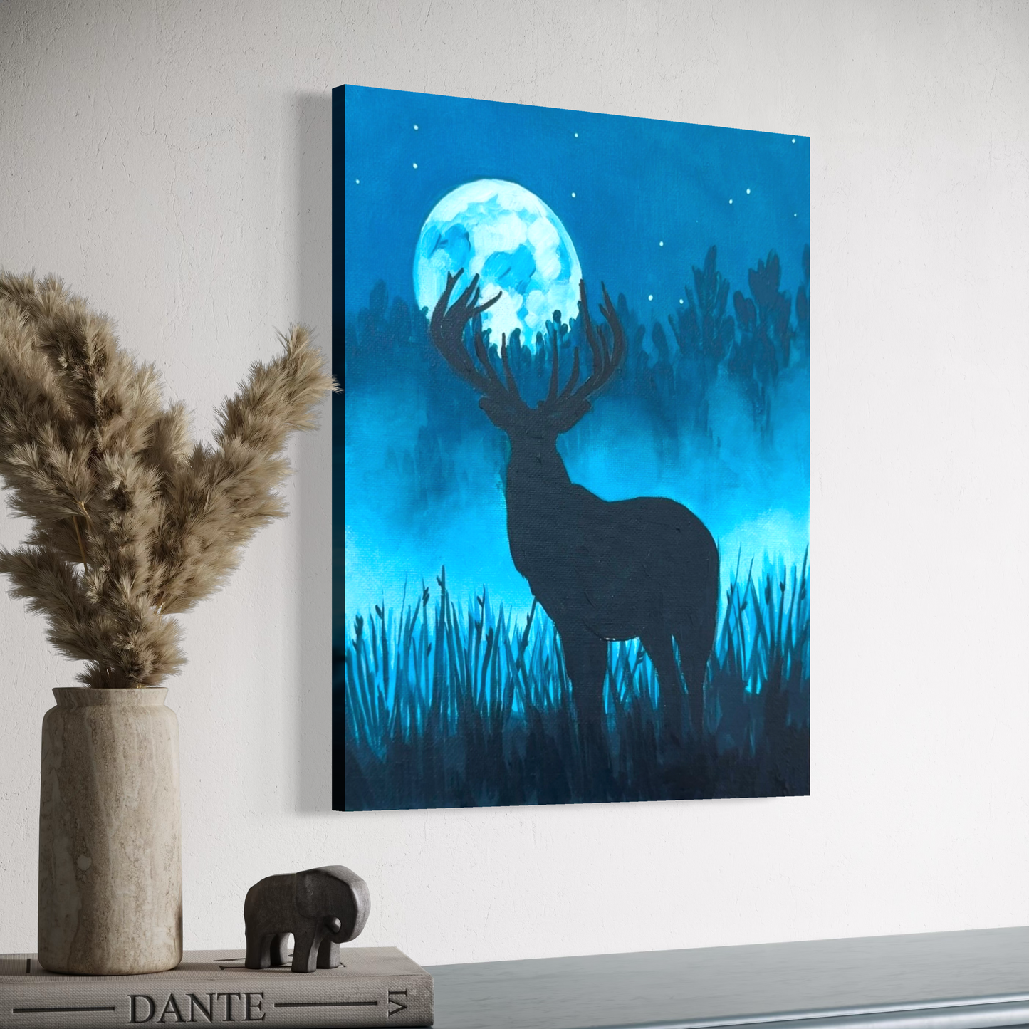 Buck Moon Art Print